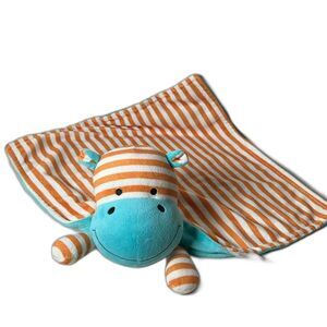 Poetic Plush Bella Tunno Hippo Faith Lovie Blanket